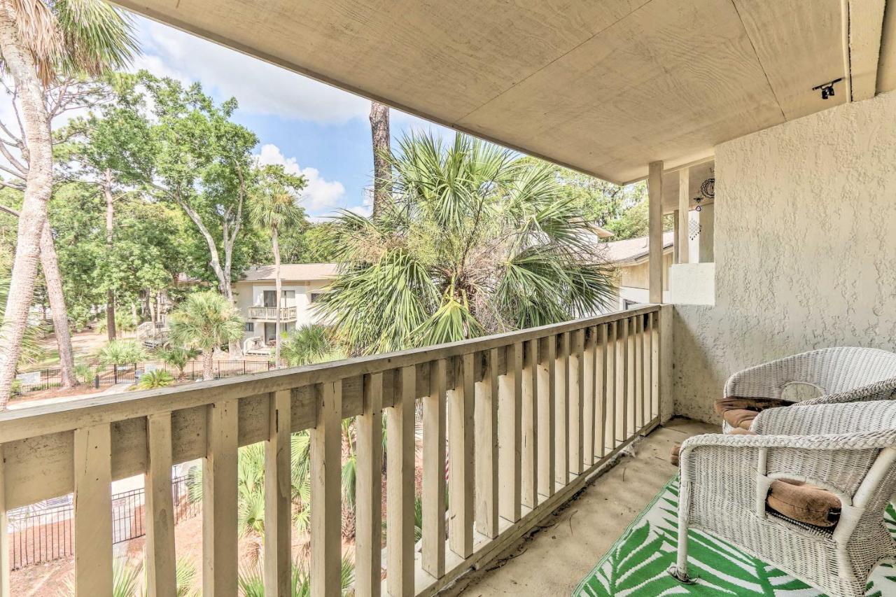 Hilton Head Island Townhome Patio, Walk To Beach Exteriér fotografie