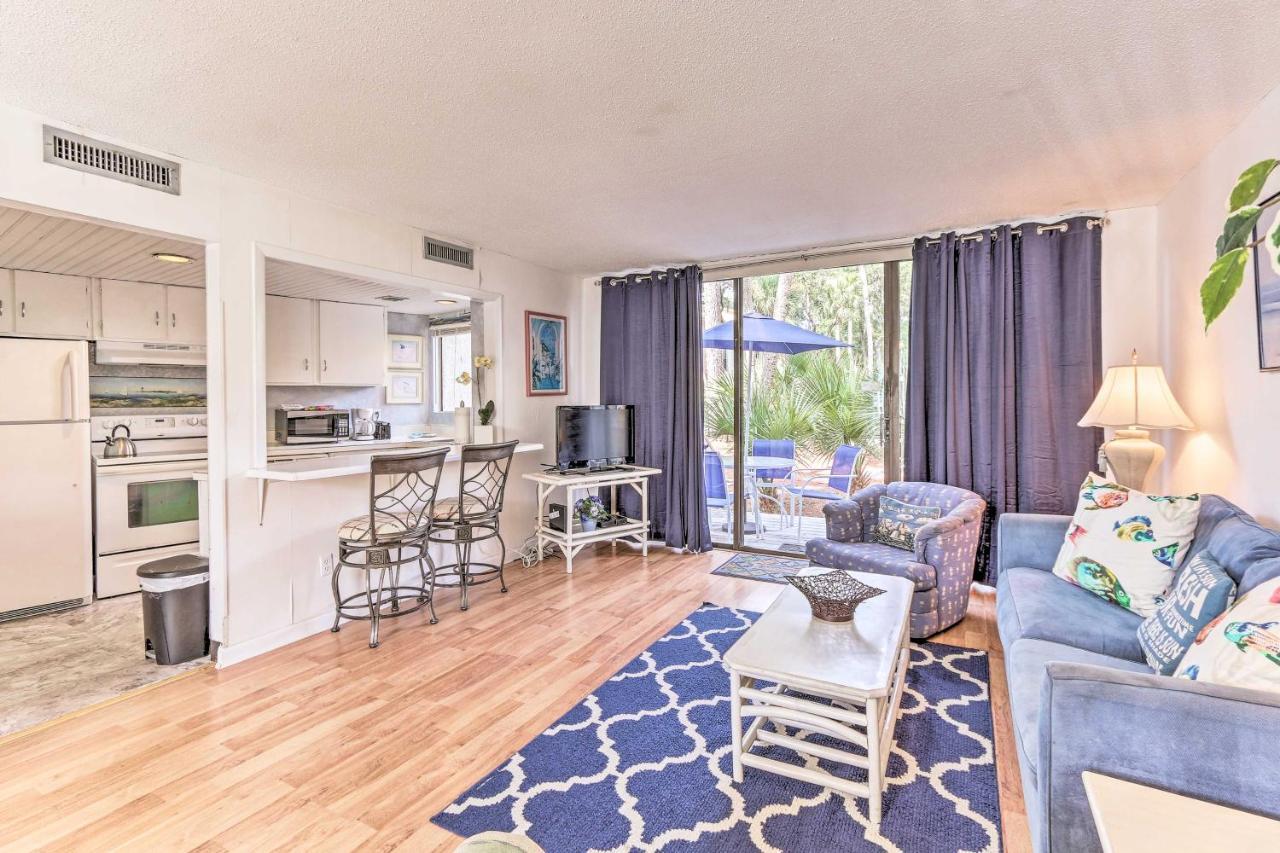 Hilton Head Island Townhome Patio, Walk To Beach Exteriér fotografie
