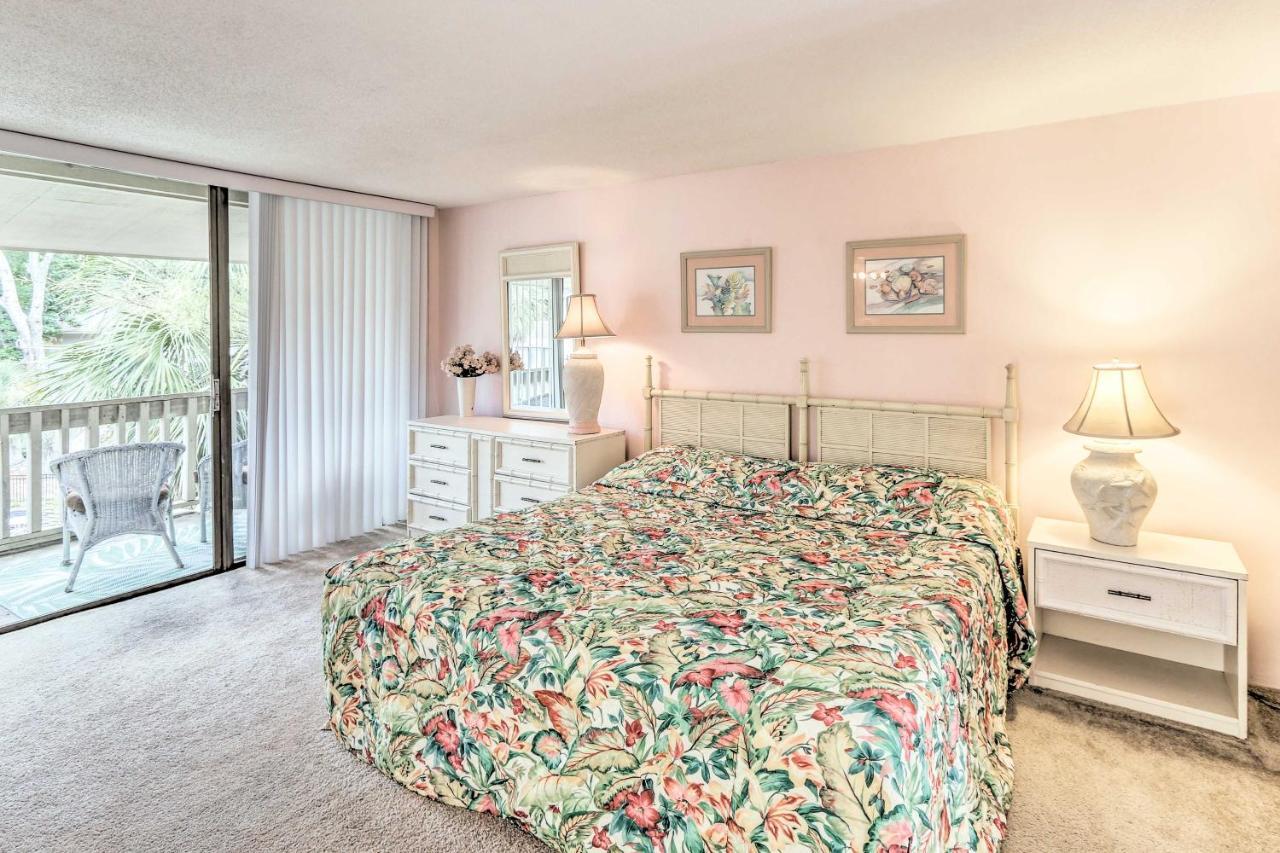Hilton Head Island Townhome Patio, Walk To Beach Exteriér fotografie