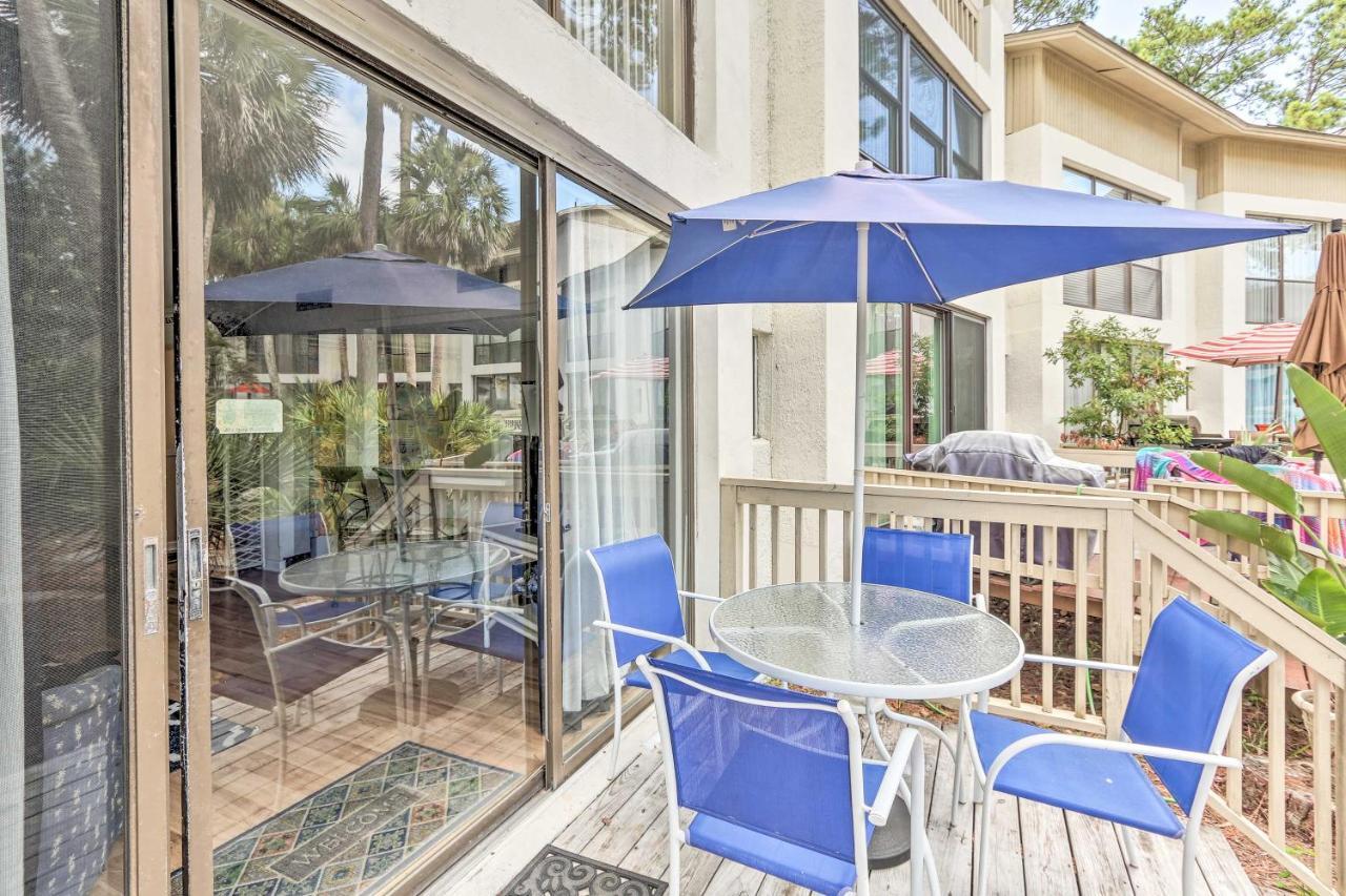 Hilton Head Island Townhome Patio, Walk To Beach Exteriér fotografie