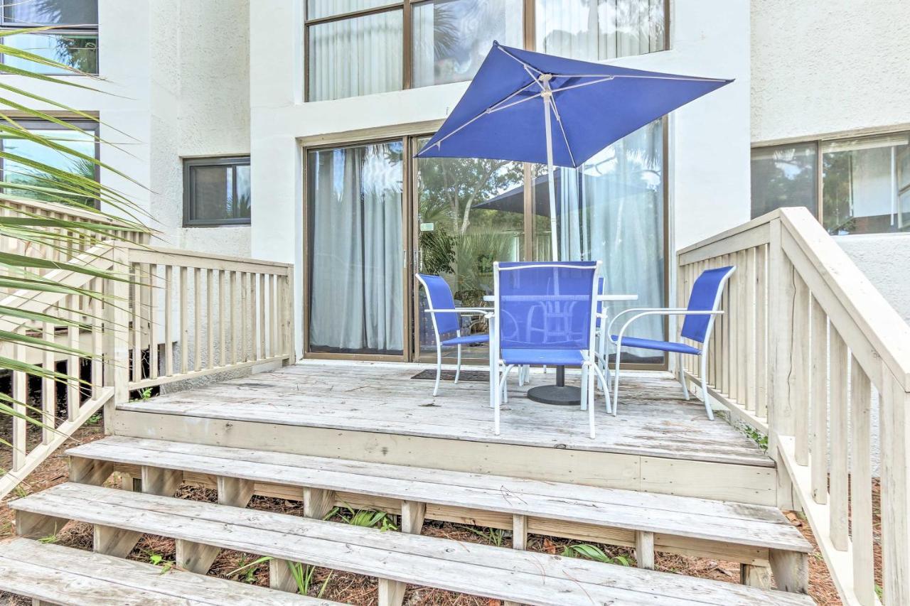 Hilton Head Island Townhome Patio, Walk To Beach Exteriér fotografie