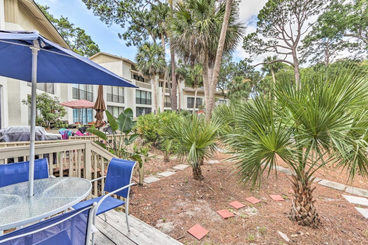 Hilton Head Island Townhome Patio, Walk To Beach Exteriér fotografie